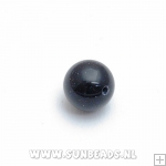 Halfedelsteen rond 10mm (blue goldstone)