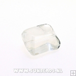Glaskraal 18x14mm (crystal)