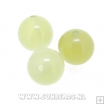 Halfedelsteen rond 8mm (new jade)