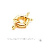 Boeislot 14mm (goud)