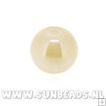 Glaskraal rond 4mm luster (transparant)