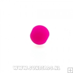 Glaskraal rond 8mm (fuchsia)