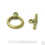 Kapittelslot 10mm (antique goud)