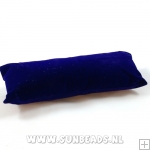 Armband kussentje, donkerblauw, 2 stuks