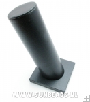 Armband standaard, schuin, PU leer, zwart, 1 rol Armband standaard, schuin, PU leer, zwart, 1 rol