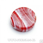 Glaskraal rond (rood)
