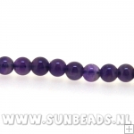 Halfedelsteen 10mm (amethyst)