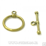 Kapittelslot 22mm (antique goud)