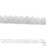 Facetkraal donut 3x2mm (lichtgrijs)