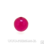 Halfedelsteen rond 6mm (ruby)