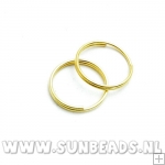 Splitring 6mm (goud)