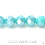 Facet kraal rond 6mm (turquoise)