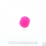 Glaskraal rond 8mm (roze)