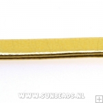 Plat PU leer 4mm (goud)