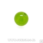 Halfedelsteen rond 6mm (groen)