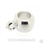 Metalen kraal met hanger