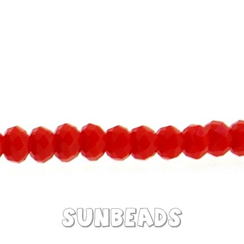 Facetkraal donut 3x2mm (rood) - Klik op de afbeelding om het venster te sluiten