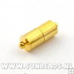 Magneetslot 17x8mm (goud)
