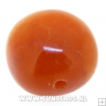 Halfedelsteen bonkje 14x16mm (red aventurine)