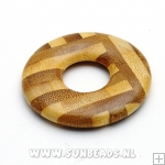 Houten ring (beige)