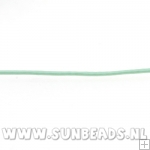 Elastiek gekleurd 1mm (mint)