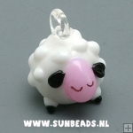 Hanger glas schaap