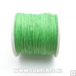 Waxkoord 60 meter groen