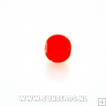 Glaskraal rond 8mm (oranje)