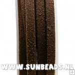 Suede veter 2meter (bruin)