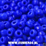 Rocailles 3mm (blauw mat)