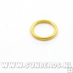 Ringetjes open 12mm (goud)