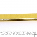 Plat PU leer 4mm (goud)