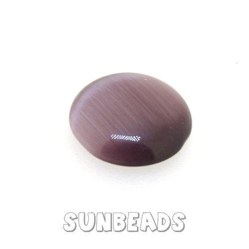 Plaksteen ovaal catseye 18x12mm (amethyst) - Klik op de afbeelding om het venster te sluiten