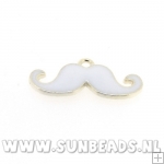 Metalen bedel snor met emaille