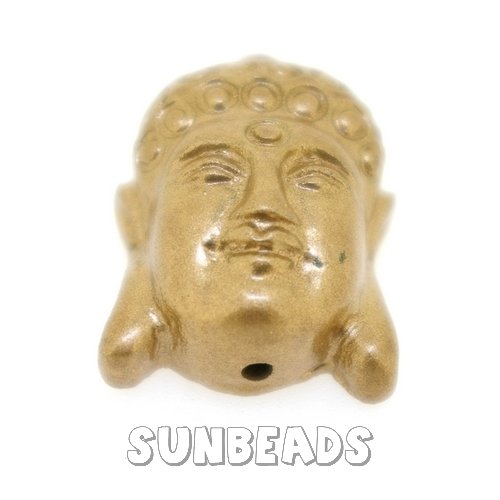 Resin kraal buddha 24mm (brons) - Klik op de afbeelding om het venster te sluiten