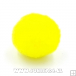 Pompons 16mm (geel)