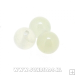 Halfedelsteen rond 6mm (new jade)