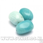 Halfedelsteen bonk (amazonite)