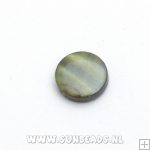 Schelp rond plat 18mm