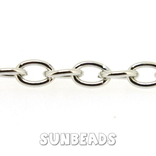 Jasseron 8mm ovaal (antique zilver) - Klik op de afbeelding om het venster te sluiten