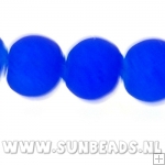 Glaskraal rond 6mm (frost koningsblauw)