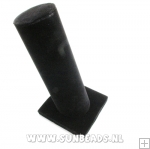 Armband standaard, schuin, velours, zwart, 1 rol Armband standaard, schuin, velours, zwart, 1 rol