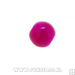 Glaskraal rond 8mm (fuchsia)