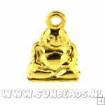 Metalen bedel buddha