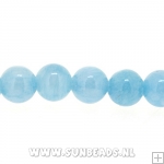 Halfedelsteen rond 4mm (iceblue)