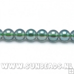 Glaskraal luster 8mm groen