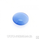 Plaksteen rond 12mm (blauw)