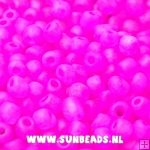 Rocailles 3mm (roze mat)