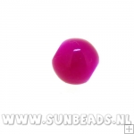 Glaskraal rond 8mm (fuchsia)