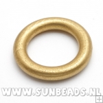 Houten ring 40mm (goud)